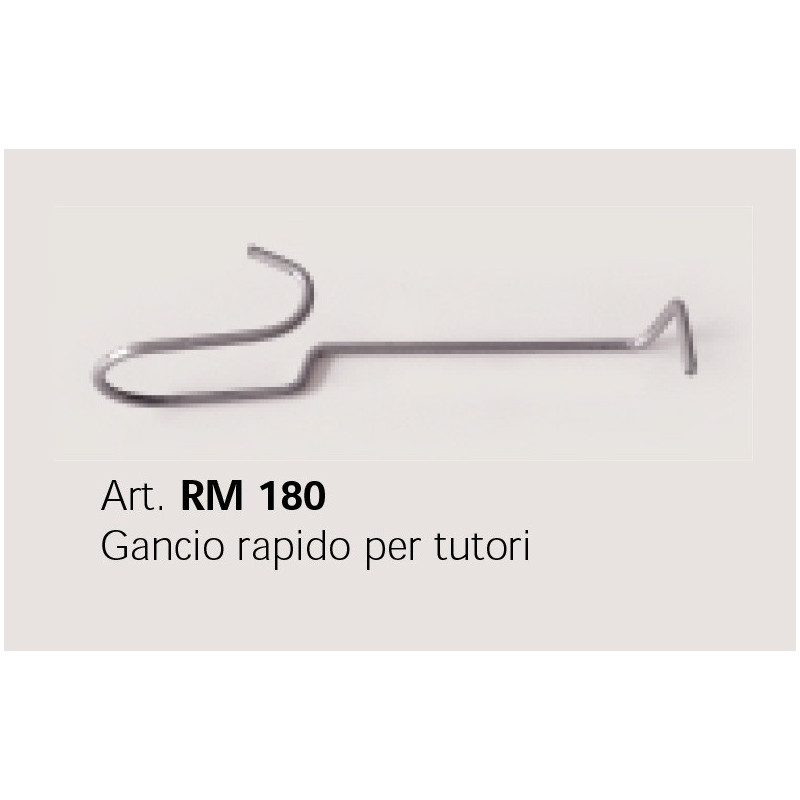 Gancio Ferma Tutore AISI 302 – 10.000 pz Gancio Ferma Tutore AISI 302 – 10.000 pz