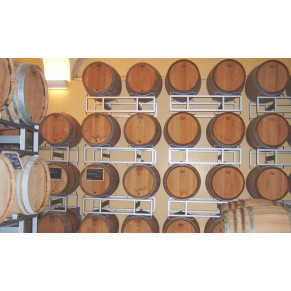 🍷 Porta Barriques Rialzato Transpallet 2 Posti