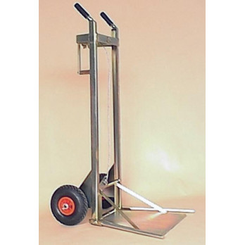 🛞 Carrello Sollevamento Damigiane Ruote Gonfiabili