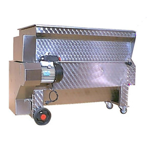 🍇 Pigiadiraspatrice Inox con Pompa 6000 Kg/h
