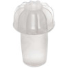 Tappi a Fungo Lisci Testa Alettata Bianchi 100 pz