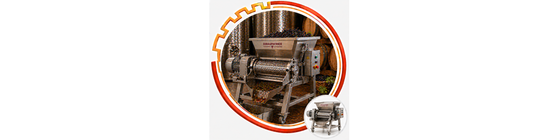 🍇 - Pigiatrici per Uva | Enosystem - Made in Italy