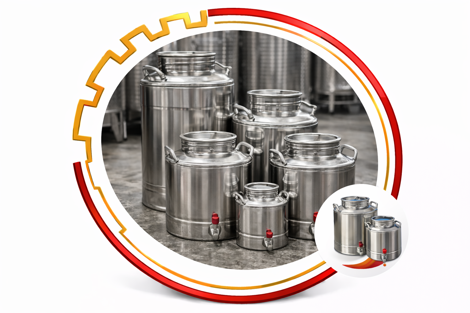 Fusti Inox per Vino