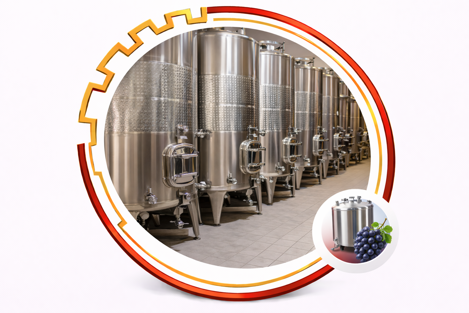 Serbatoi inox per Vino