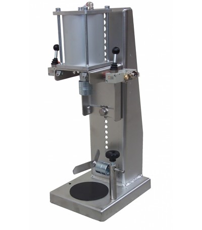 Tappatore semiautomatico per tappi corona corpo inox